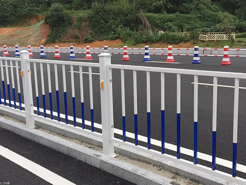武漢中田公路段市政道路護欄安裝